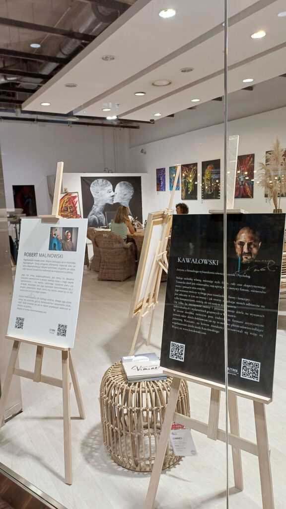 malowanie kawa, papier pędzle