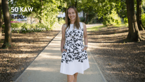 kobieta park lato